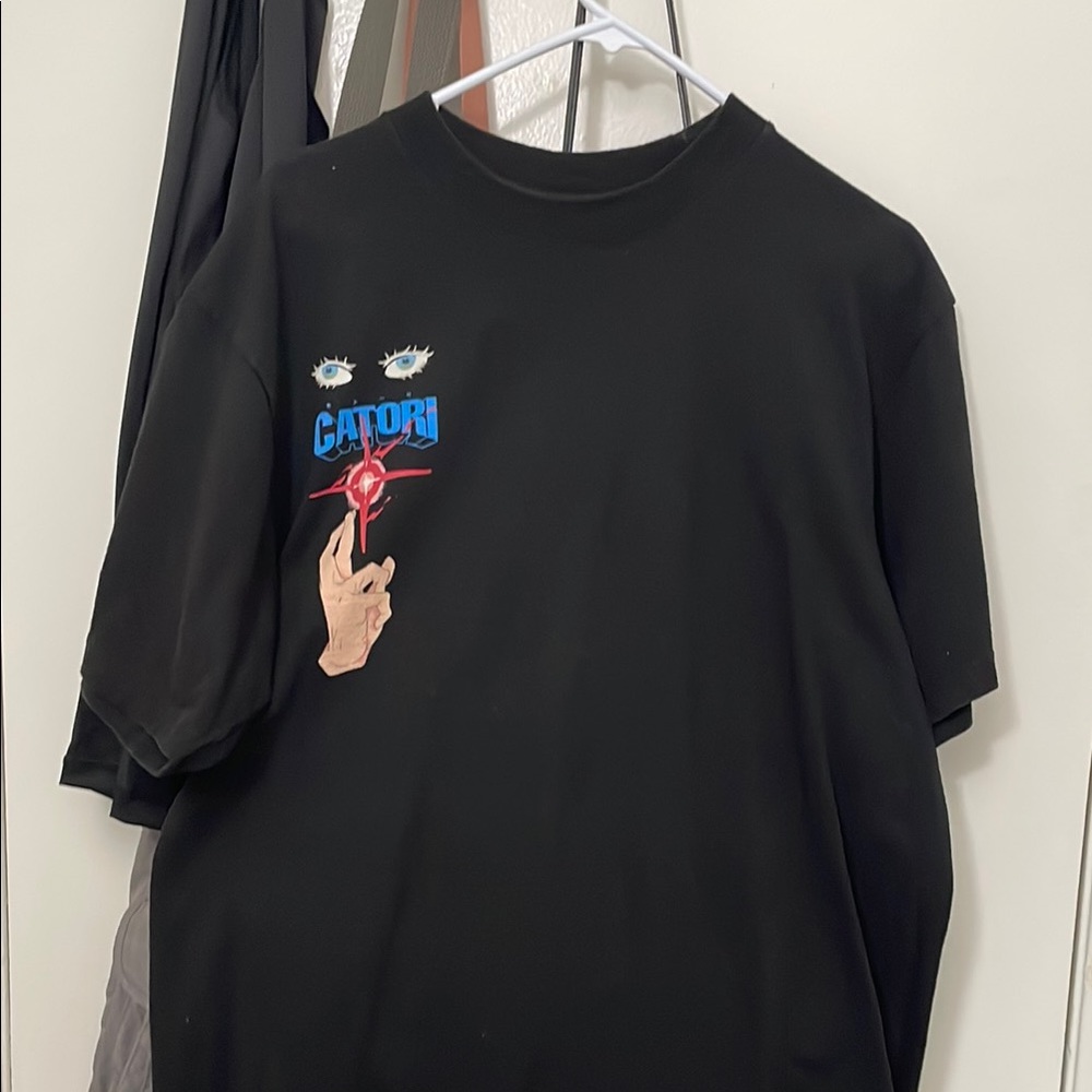 Black Graphic Men's T-Shirt